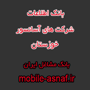 اطلاعات شرکت های آسانسور خوزستان