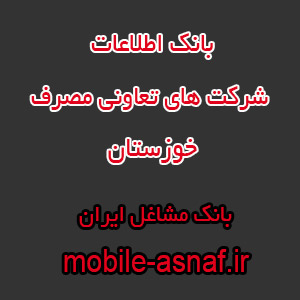 اطلاعات شرکت‌ های تعاونی مصرف خوزستان