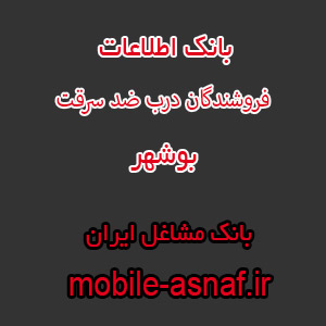 اطلاعات فروشندگان درب ضد سرقت بوشهر