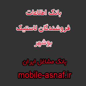 اطلاعات فروشندگان لاستیک بوشهر