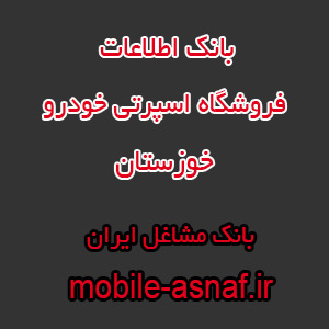 اطلاعات فروشگاه اسپرتی خودرو خوزستان